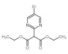 diethyl 2-(5-bromopyrimidin-2-yl)propanedioate CAS:66621-92-9 第1张