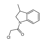 2-chloro-1-(3-methyl-2,3-dihydroindol-1-yl)ethanone