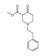 methyl 1-(2-phenylethyl)-4-oxo-piperidine-3-carboxylate