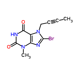 8-Bromo-7-(2-butynyl)-3,7-dihydro-3-methyl-1H-purine-2,6-dione CAS:666816-98-4 manufacturer price 第1张