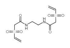 2-ethenylsulfonyl-N-[2-[(2-ethenylsulfonylacetyl)amino]ethyl]acetamide CAS:66710-66-5 第1张