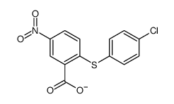 2-(4-chlorophenyl)sulfanyl-5-nitrobenzoate