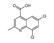 6,8-dichloro-2-methylquinoline-4-carboxylic acid