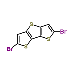 2,6-Dibromobisthieno[3,2-b:2',3'-d]thiophene CAS:67061-69-2 第1张