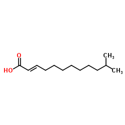 trans-.δ.2-11-methyl-Dodecenoic Acid