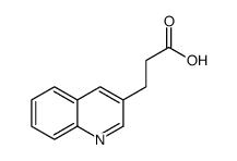 3-quinolin-3-ylpropanoic acid CAS:67752-28-7 第1张