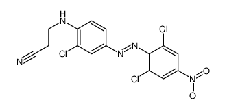 3-[2-chloro-4-[(2,6-dichloro-4-nitrophenyl)diazenyl]anilino]propanenitrile CAS:67874-57-1 第1张