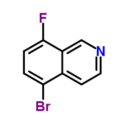 5-Bromo-8-fluoroisoquinoline