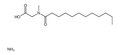 azane,2-[dodecanoyl(methyl)amino]acetic acid