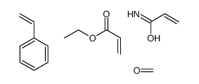 ethyl prop-2-enoate,formaldehyde,prop-2-enamide,styrene CAS:68130-62-1 第1张