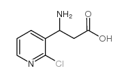 3-amino-3-(2-chloropyridin-3-yl)propanoic acid