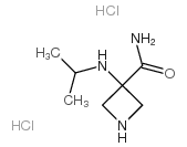 3-(propan-2-ylamino)azetidine-3-carboxamide,dihydrochloride