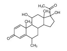 Pregna-1,4-diene-3,20-dione,11,17-dihydroxy-6-methyl-, (6a,11b)- CAS:6870-94-6 manufacturer price 第1张