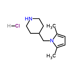 4-[(2,5-DIMETHYL-1H-PYRROL-1-YL)METHYL]PIPERIDINE