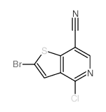 2-broMo-4-chlorothieno[3,2-c]pyridine-7-carbonitrile