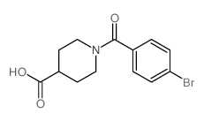 1-(4-Bromobenzoyl)piperidine-4-carboxylic acid