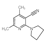 4,6-dimethyl-2-pyrrolidin-1-ylpyridine-3-carbonitrile