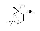 (1S,3R,4S,5S)-3-amino-4,6,6-trimethylbicyclo[3.1.1]heptan-4-ol CAS:69363-09-3 第1张