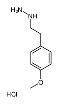 2-(4-methoxyphenyl)ethylhydrazine,hydrochloride