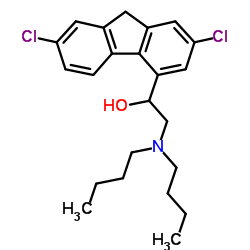 2,7-Dichloro-alpha-[(dibutylamino)methyl]-9H-fluorene-4-methanol Cas:69759-61-1 第1张