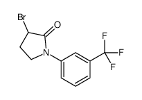 3-bromo-1-[3-(trifluoromethyl)phenyl]pyrrolidin-2-one