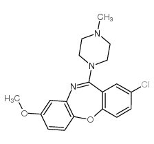 8-chloro-3-methoxy-6-(4-methylpiperazin-1-yl)benzo[b][1,4]benzoxazepine CAS:70020-54-1 第1张