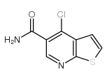 4-chlorothieno[2,3-b]pyridine-5-carboxamide