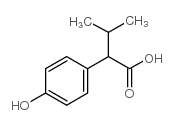 2-(p-hydroxyphenyl)isovaleric acid