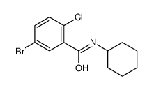 5-bromo-2-chloro-N-cyclohexylbenzamide