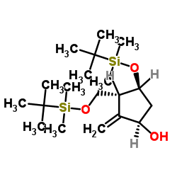 1R(3R,4S)-4-(tert-butyldimethylsilyloxy)-3-￡¨￡tert-butyldimethylsilyloxy)methyl)-2-methylenecyclopentanol
