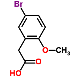 5-Bromo-2-Methoxyphenylacetic Acid CAS:7017-48-3 第1张