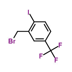 2-(Bromomethyl)-1-iodo-4-(trifluoromethyl)benzene