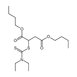 dibutyl 2-(diethylcarbamothioylsulfanyl)butanedioate CAS:70715-09-2 第1张