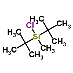 Chloro(methyl)bis(2-methyl-2-propanyl)silane CAS:70892-81-8 第1张