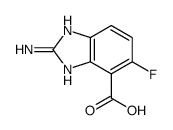 2-amino-5-fluoro-1H-benzimidazole-4-carboxylic acid