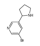 3-bromo-5-pyrrolidin-2-ylpyridine