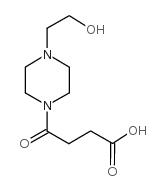 4-[4-(2-hydroxyethyl)piperazin-1-yl]-4-oxobutanoic acid