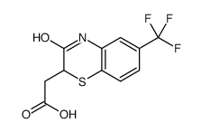 2-[3-oxo-6-(trifluoromethyl)-4H-1,4-benzothiazin-2-yl]acetic acid