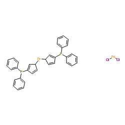 [1’1-Bis(diphenylphosphino)ferrocene] Dichloropalladium(II) Cas:72287-26-4 第1张