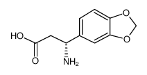 (3R)-3-amino-3-(1,3-benzodioxol-5-yl)propanoic acid