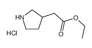 ethyl 2-pyrrolidin-3-ylacetate,hydrochloride