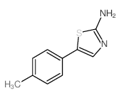 5-(4-methylphenyl)-1,3-thiazol-2-amine CAS:73040-54-7 第1张