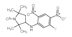 3-(5-Fluoro-2,4-dinitroanilino)-2,2,5,5,-tetramethyl-1-pyrrolidinyloxy CAS:73784-45-9 第1张