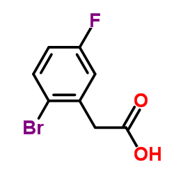 (2-Bromo-5-fluorophenyl)acetic acid