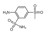 2-amino-5-methylsulfonylbenzenesulfonamide