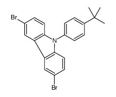 3,6-dibromo-9-(4-tert-butylphenyl)carbazole