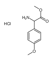 methyl 2-amino-2-(4-methoxyphenyl)acetate,hydrochloride