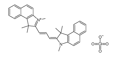 1,1,3-trimethyl-2-[3-(1,1,3-trimethylbenzo[e]indol-3-ium-2-yl)prop-1-enylidene]benzo[e]indole,perchlorate