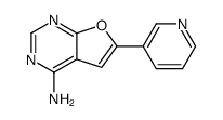 6-pyridin-3-ylfuro[2,3-d]pyrimidin-4-amine CAS:744255-27-4 第1张