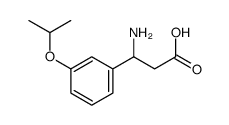 3-amino-3-(3-propan-2-yloxyphenyl)propanoic acid